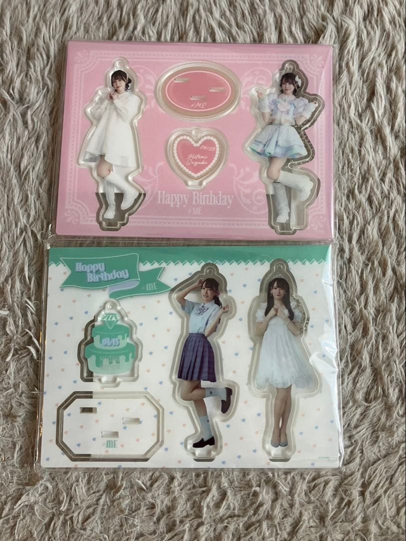 鈴木瞳美　ノイミー　アクスタ　コンプ 新品未開封