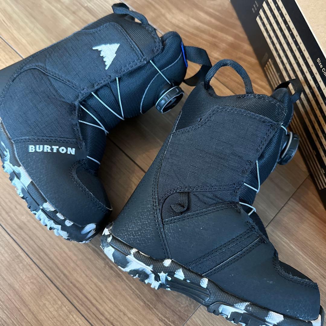 美品 バートン BURTON 17.5 GROM BOA グロム ブーツ キッズ