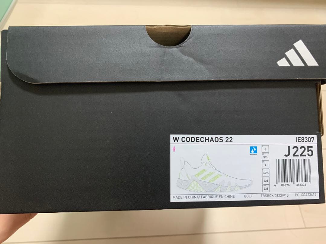 【新品】adidas コードカオス22 ゴルフシューズ 22.5cm