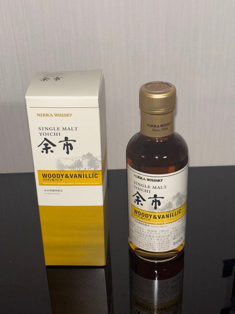 余市蒸溜所限定『余市ウッディ&バニラ』山崎12年、余市、宮城峡、竹鶴 の飲み比べ