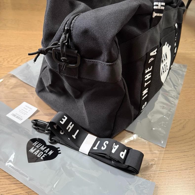 HUMAN MADEブラックヒューマンメイSKATE DUFFLE BAG