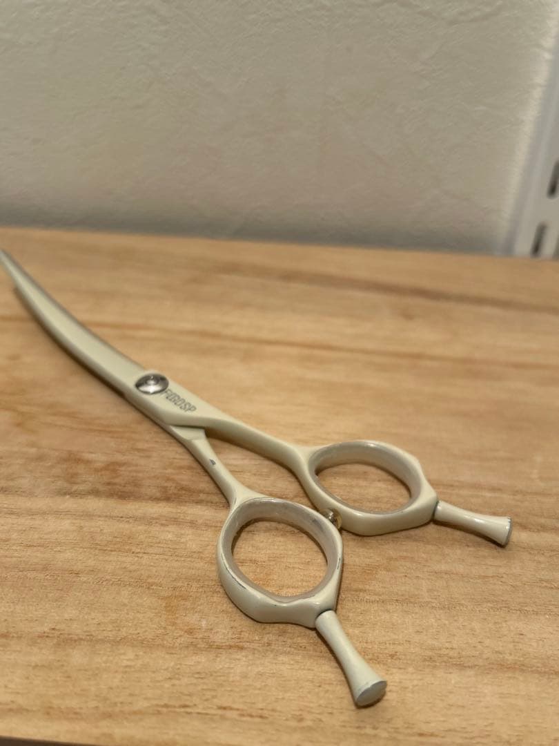 【7インチ】カーブシザー トリミングシザー カーブバサミ ペット用