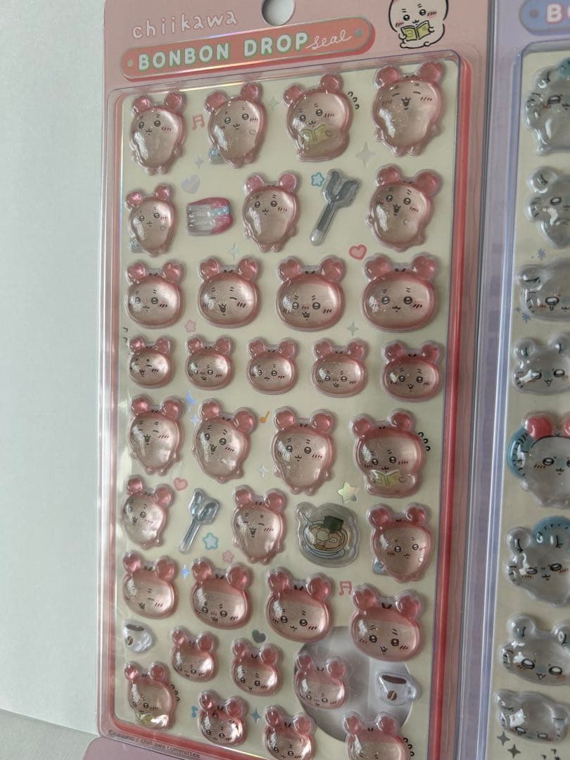 【正規品】ちいかわ　ボンボンドロップシール　第一弾　第二弾　8種コンプリート