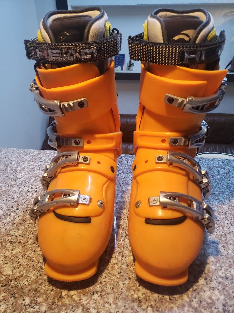 HEAD スキーブーツ オレンジ　ヘッド