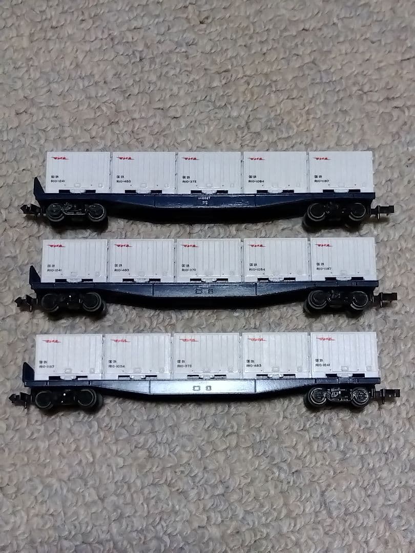 KATO　Nゲージ　「コキ10000　冷蔵　赤JNR」　３両