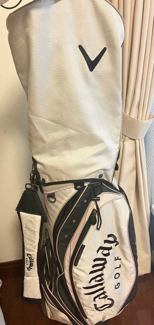 Callaway ゴルフバッグ ホワイト/ブラック　メンズ　レディース