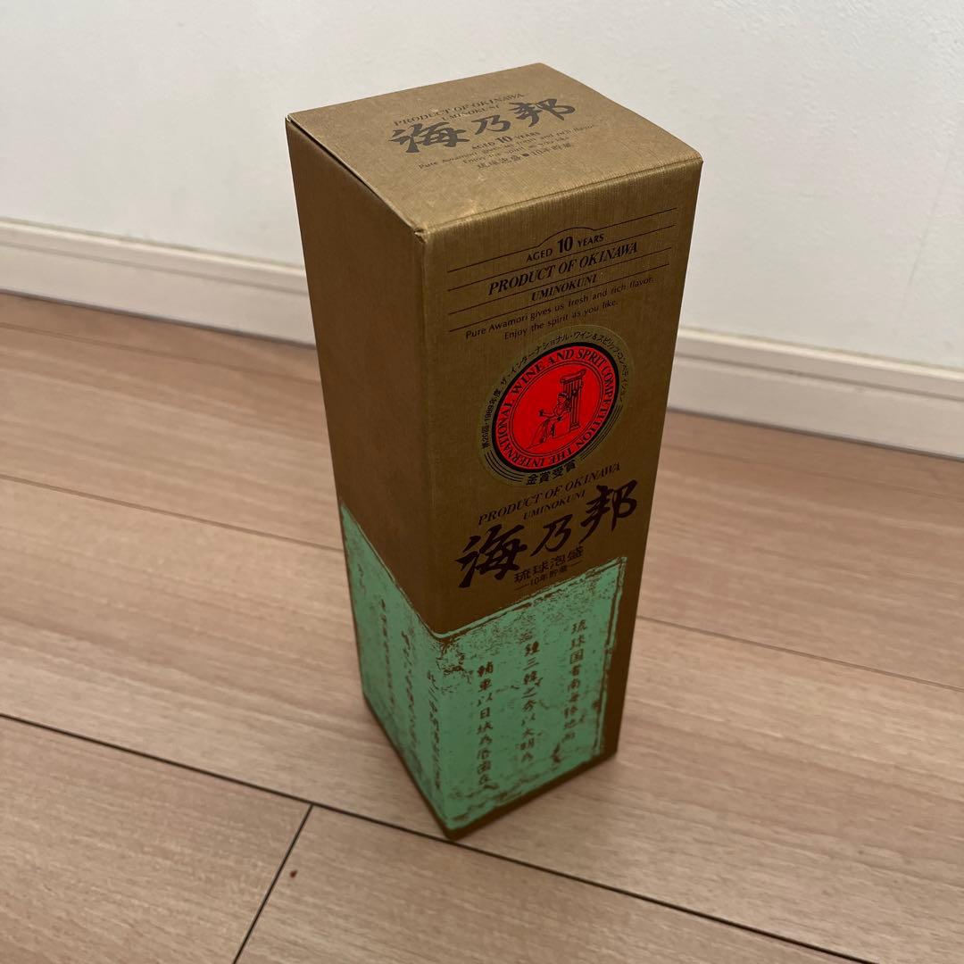（未開封）泡盛　海乃邦　30年古酒　1996年製　720mL