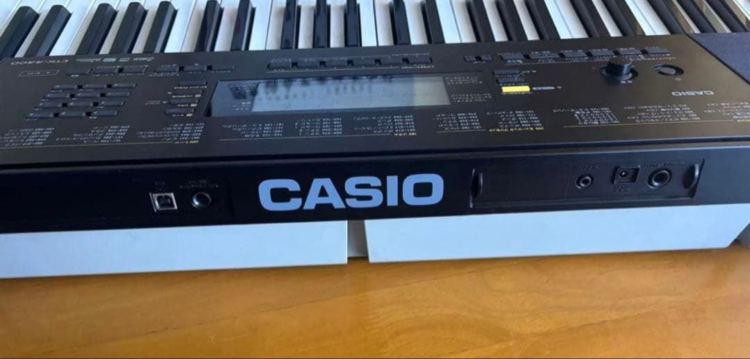 【CASIO CTK-4400】61鍵盤/タッチレスポンス/電子キーボード