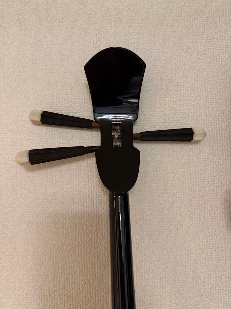 ま*✳様 三線（蛇皮／沖縄購入品）ケース付き　さんしん