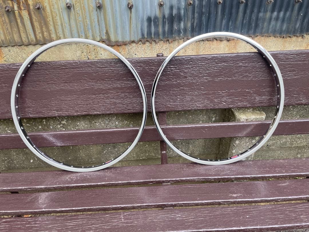 ARAYA BMXリムセット20×1 3/8 36H メッキ　デッドストック