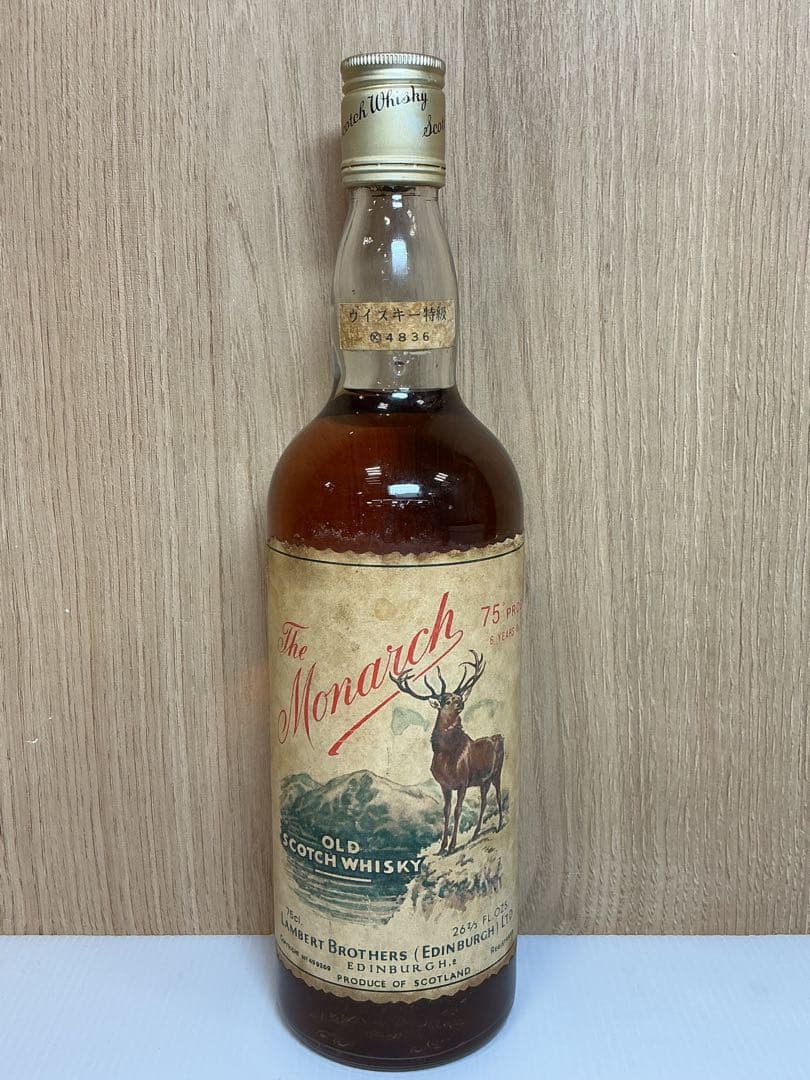 531[未開栓]The Monarch スコッチウイスキー 750ml 6年