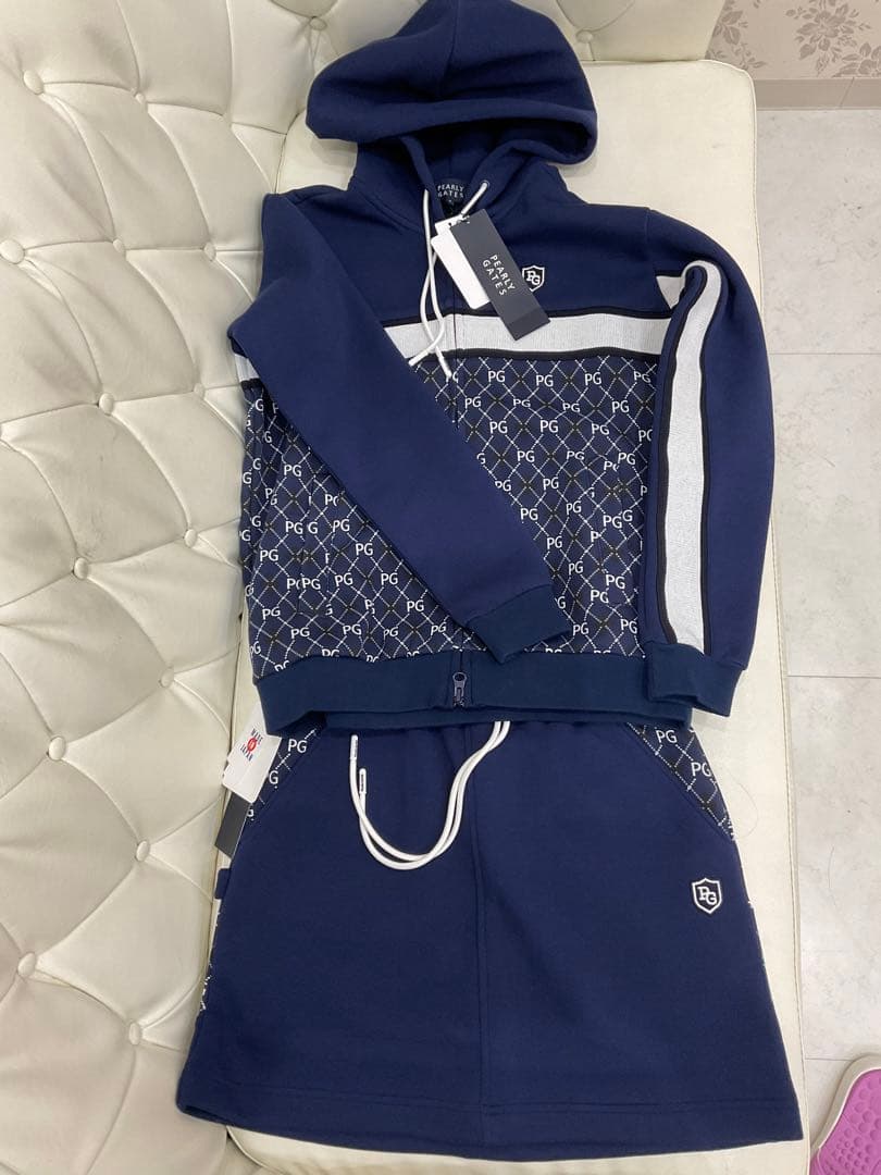 ☆新品未使用☆PEARLY GATES セットアップ　レディース