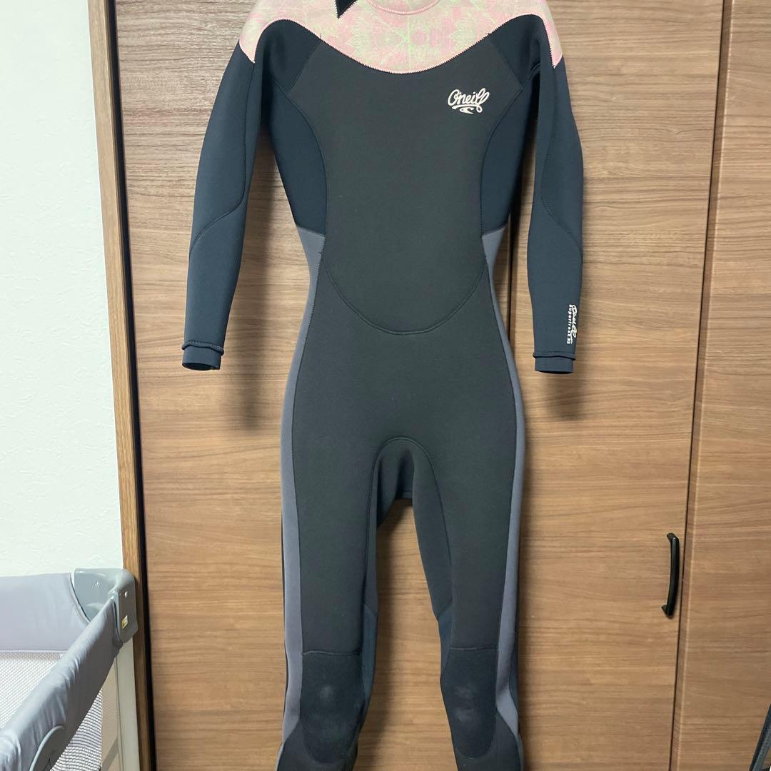 O'Neill superfreak フルスーツ 黒/ピンク