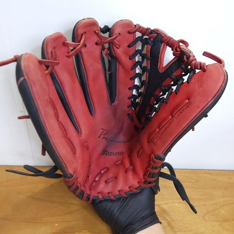 ミズノ 高橋由伸モデル Y字ウェブ 限定カラー 左投げ用 外野用 軟式グローブ