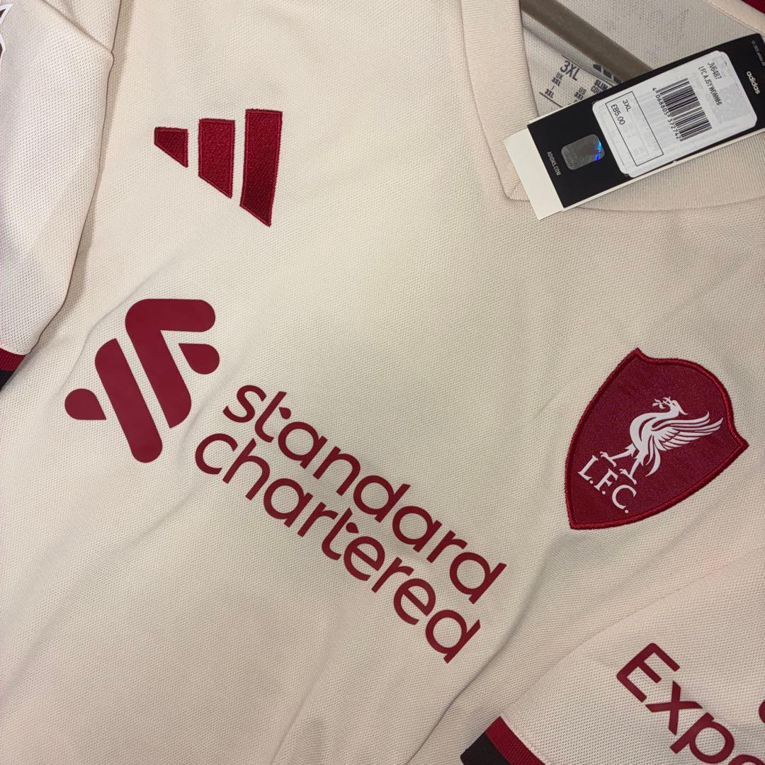 【正規品】リヴァプール 25/26 アウェイ レプリカユニフォーム 遠藤航