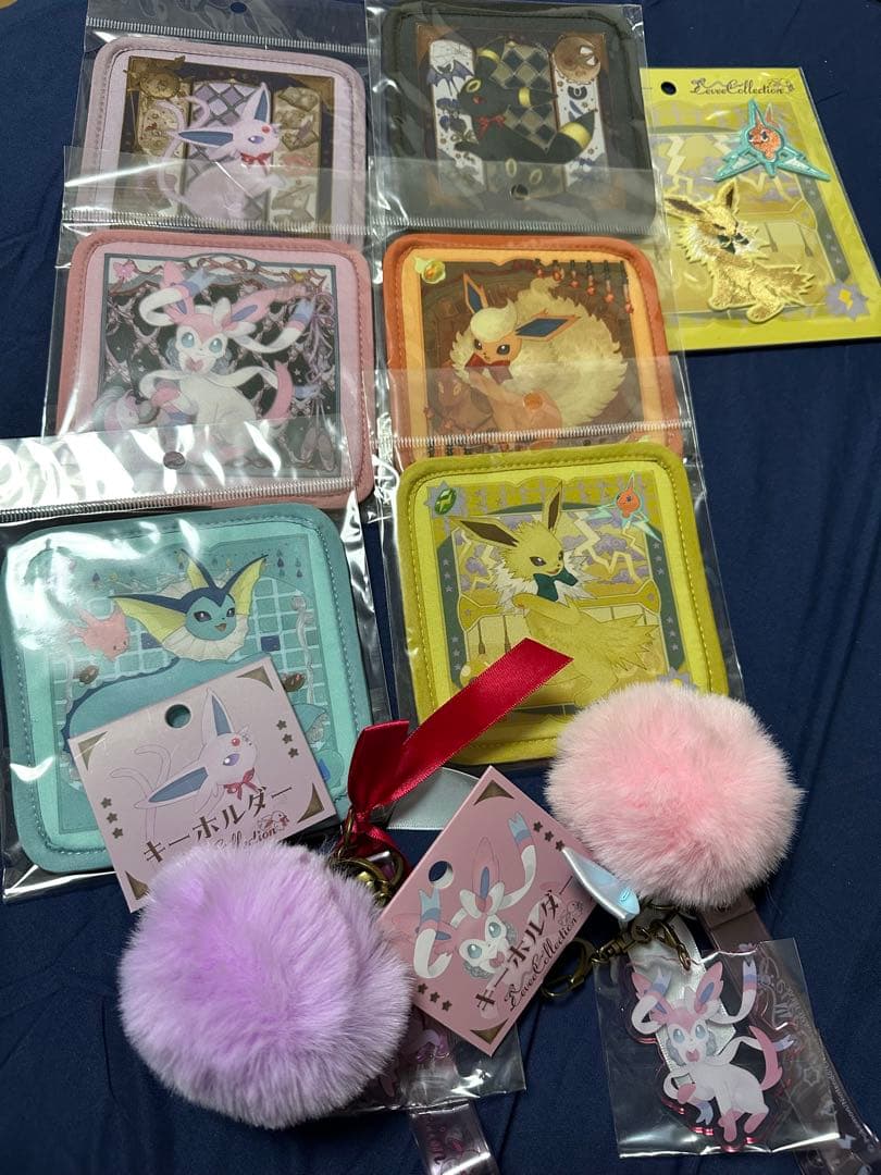 ポケモンセンター イーブイコレクション キーホルダー　コースター
