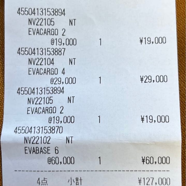 初期レア4点セット★ノースフェイス エバベース6 エバカーゴ2 エバカーゴ4