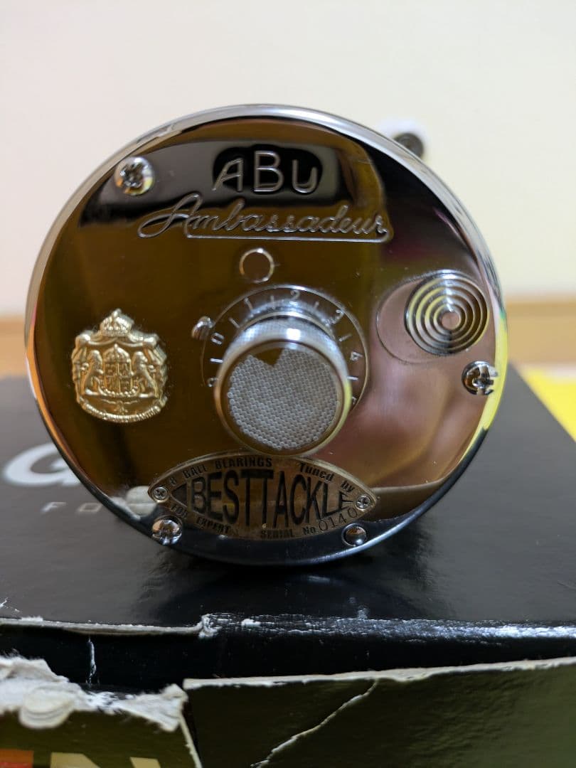 希少　アブ　6500CS ROCKETクローム（ベストタックルフルチューン）