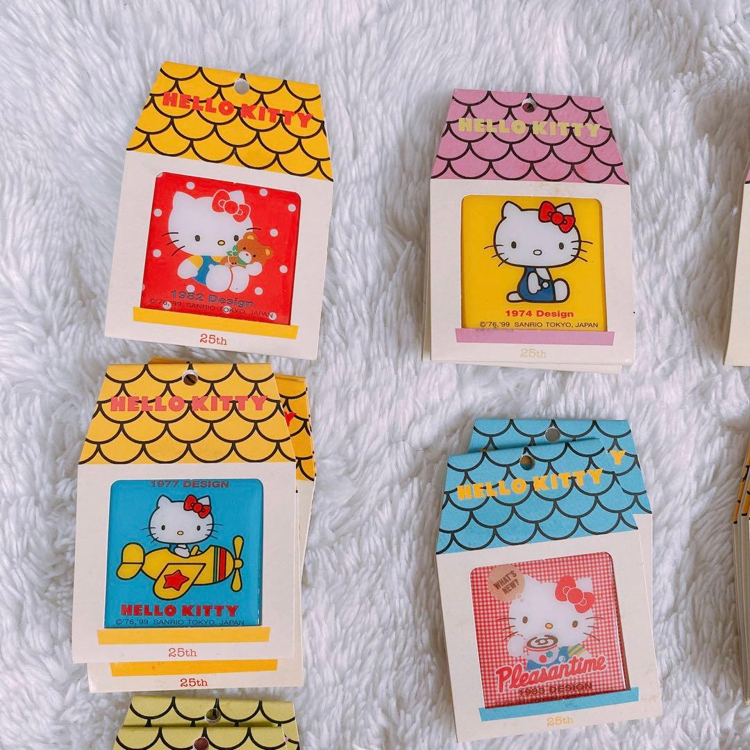 レア！非売品　25th記念ハローキティシール　21枚
