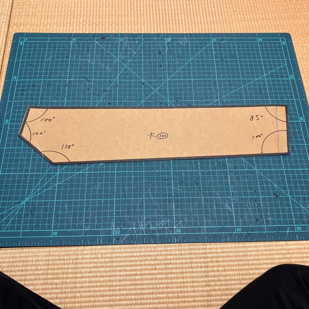 ハンドメイドフレームバッグ　コーデュラ1000 コヨーテ　48.5cm