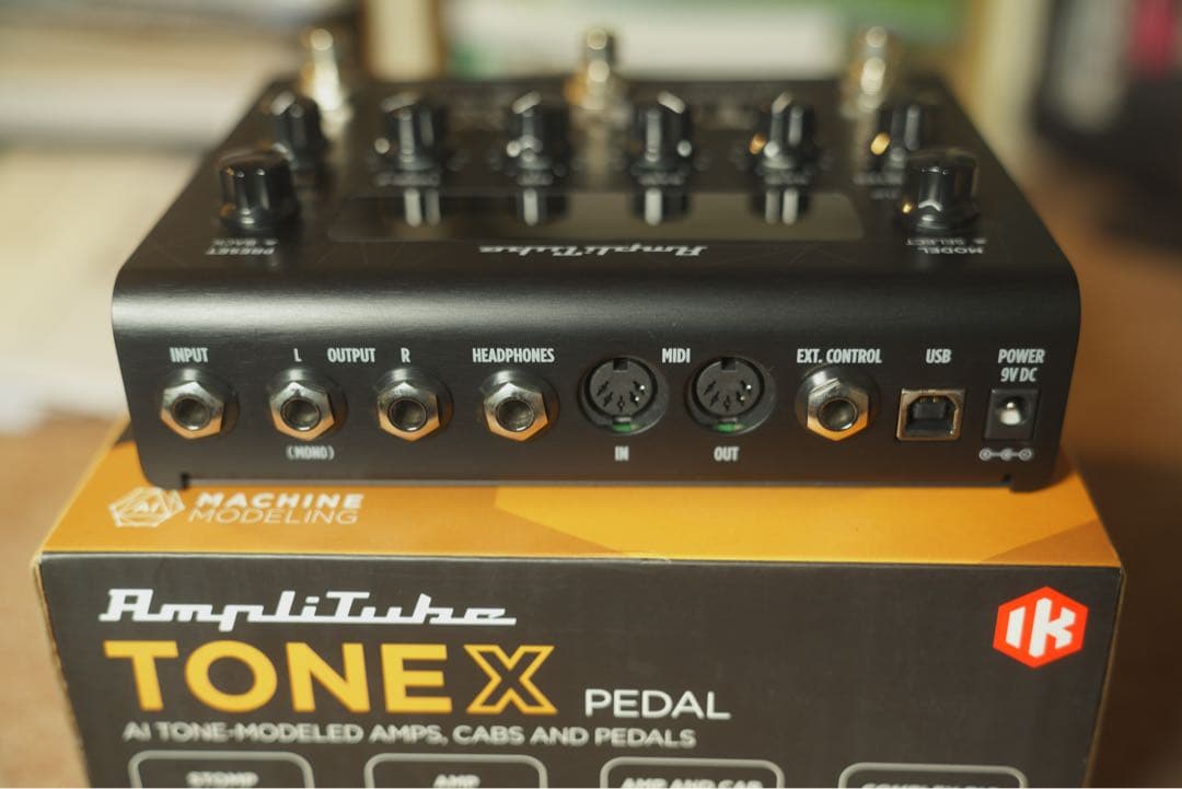 AmpliTube TONEX Pedal ライセンス解除済み