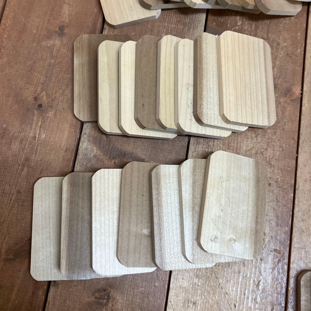 B-5 昭和レトロ 小倉百人一首 全日本下の句歌留多協会指定 木札 木製 朗詠