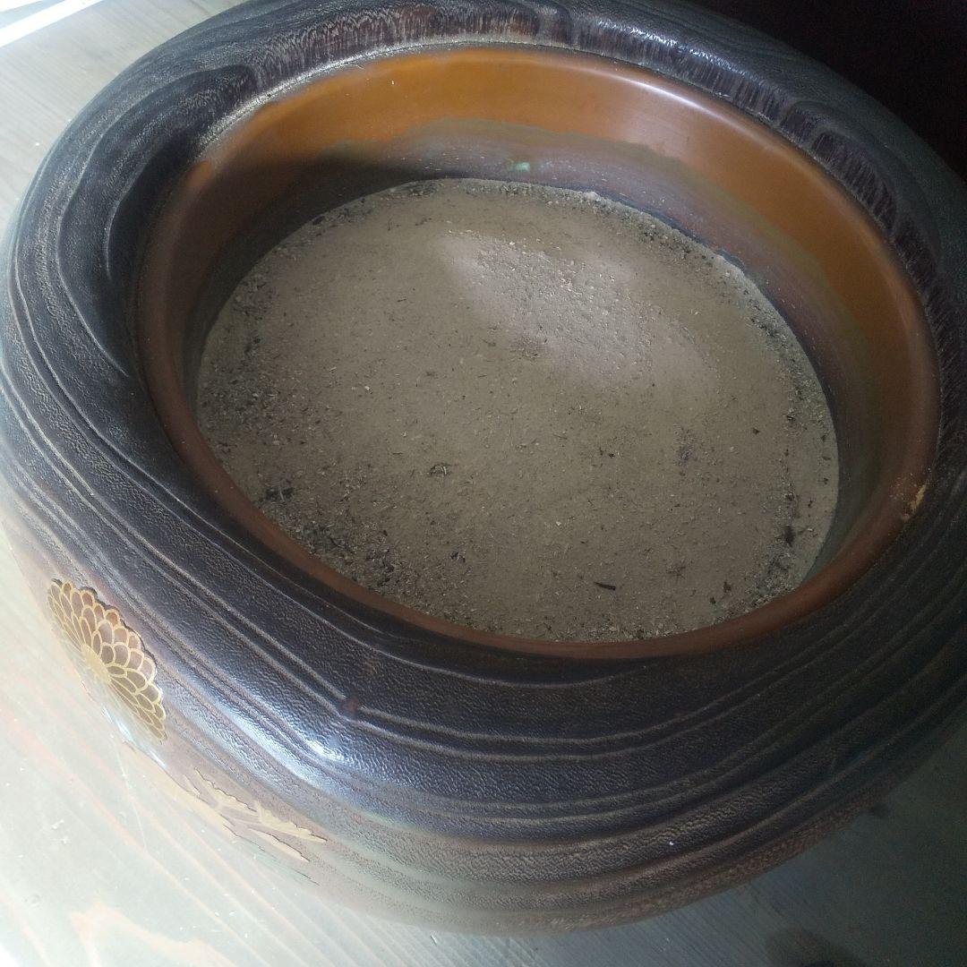 火鉢 時代物 桐火鉢 蒔絵 螺鈿細工 手炙り 古美術 古民具 漆芸 木製