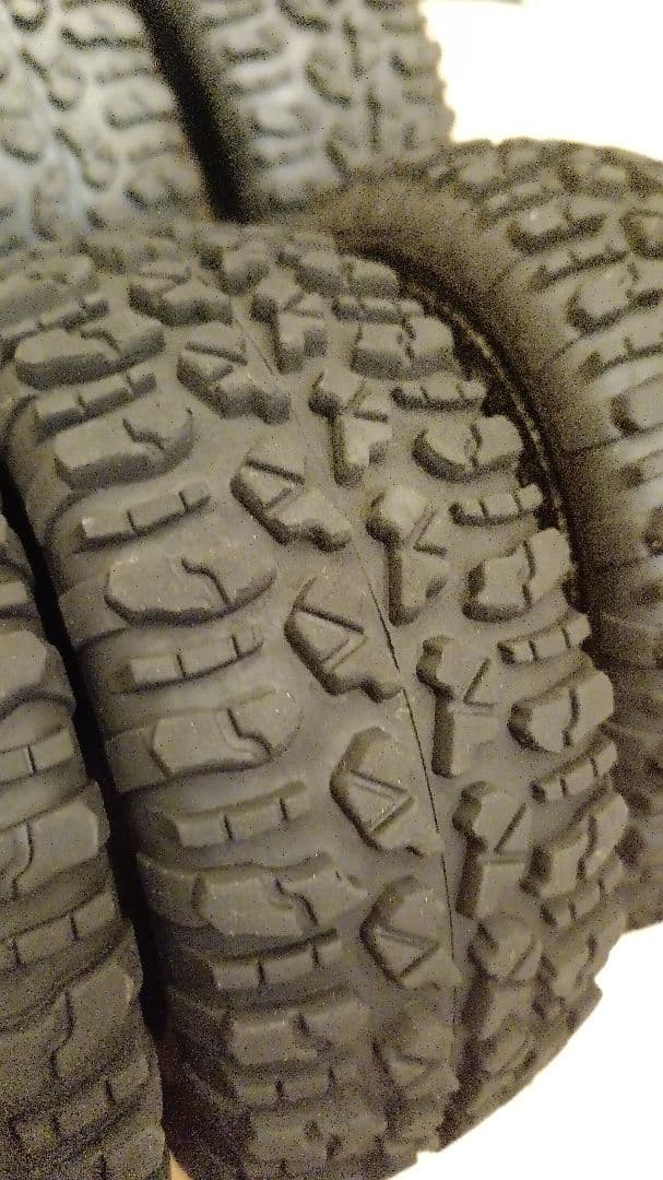 1/5スケールBAJA系 アルミホイール付きタイヤ4セットと未使用タイヤ4本