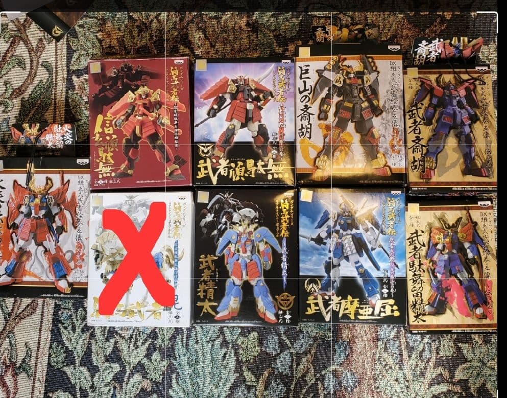 武者ガンダム　11体　リアル　武者絵巻立像 騎馬武者伝　元祖