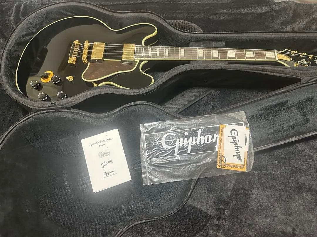 Epiphone Lucille エレキギター ブラック