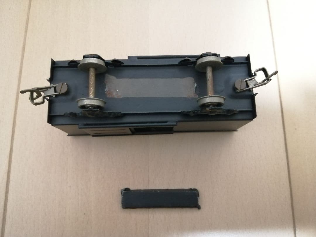 骨董HOゲージ つぼみ堂 蒸気機関車＆ディーゼル＋貨車２両 美品