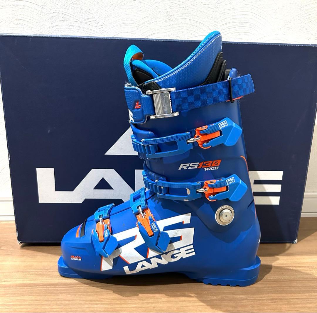 ラング LANGE RS 130WIDEスキーブーツ 28-28.5cm幅広