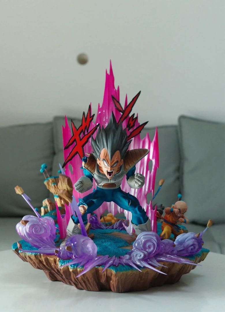 ドラゴンボール ベジータ ガレキ ガレージキット スタチュー X⑤⑦