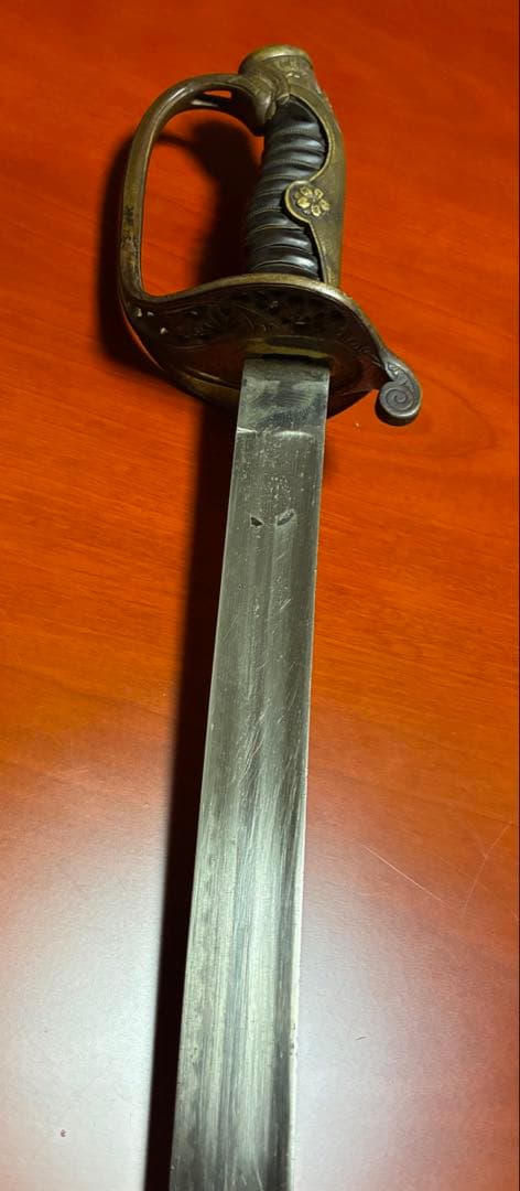 指揮刀　サーベル　模造刀　軍刀　武具　陸軍　日本刀　銃剣　2点セット