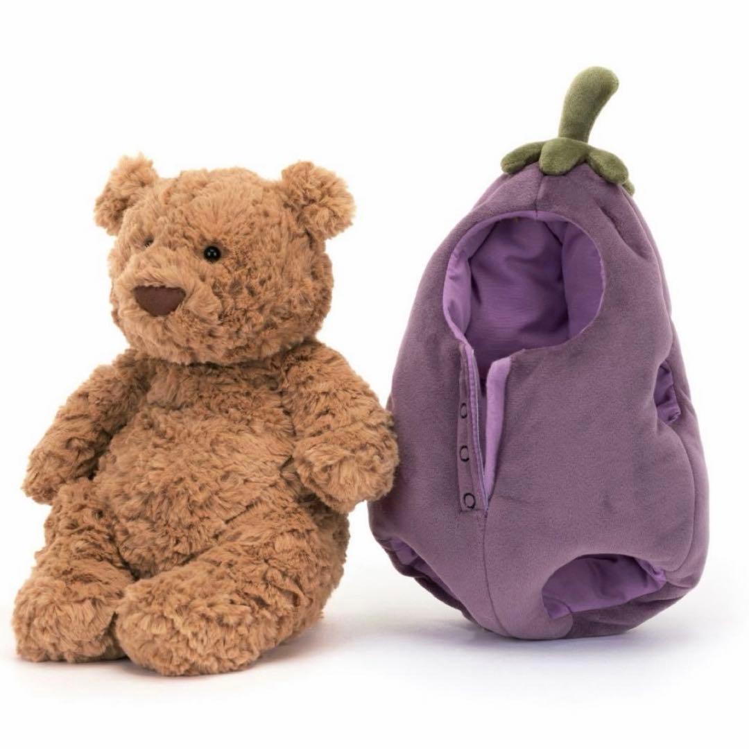 新品タグ付け　 ジェリーキャット　ナスくま