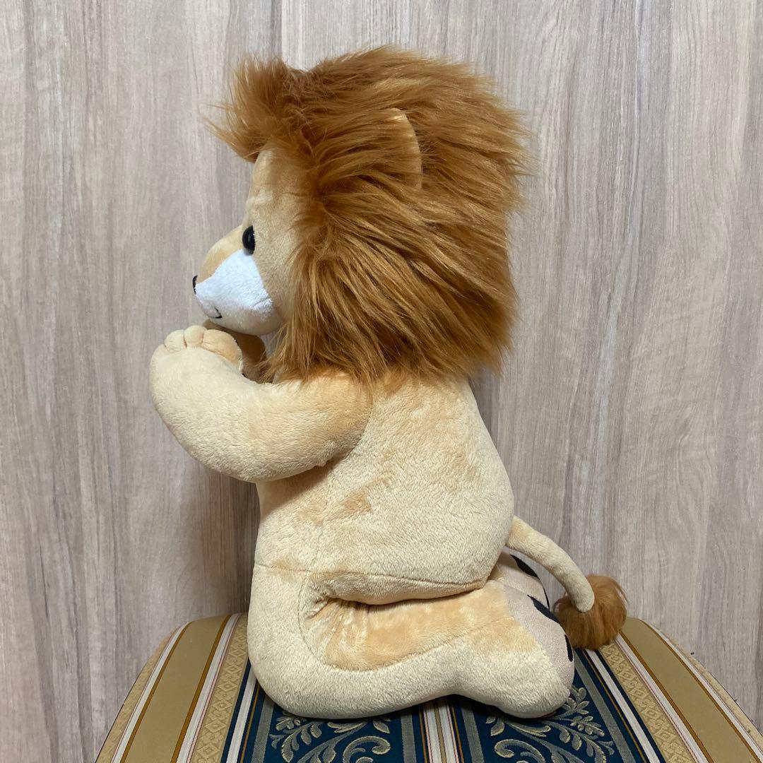 お祈りライオン　ぬいぐるみ