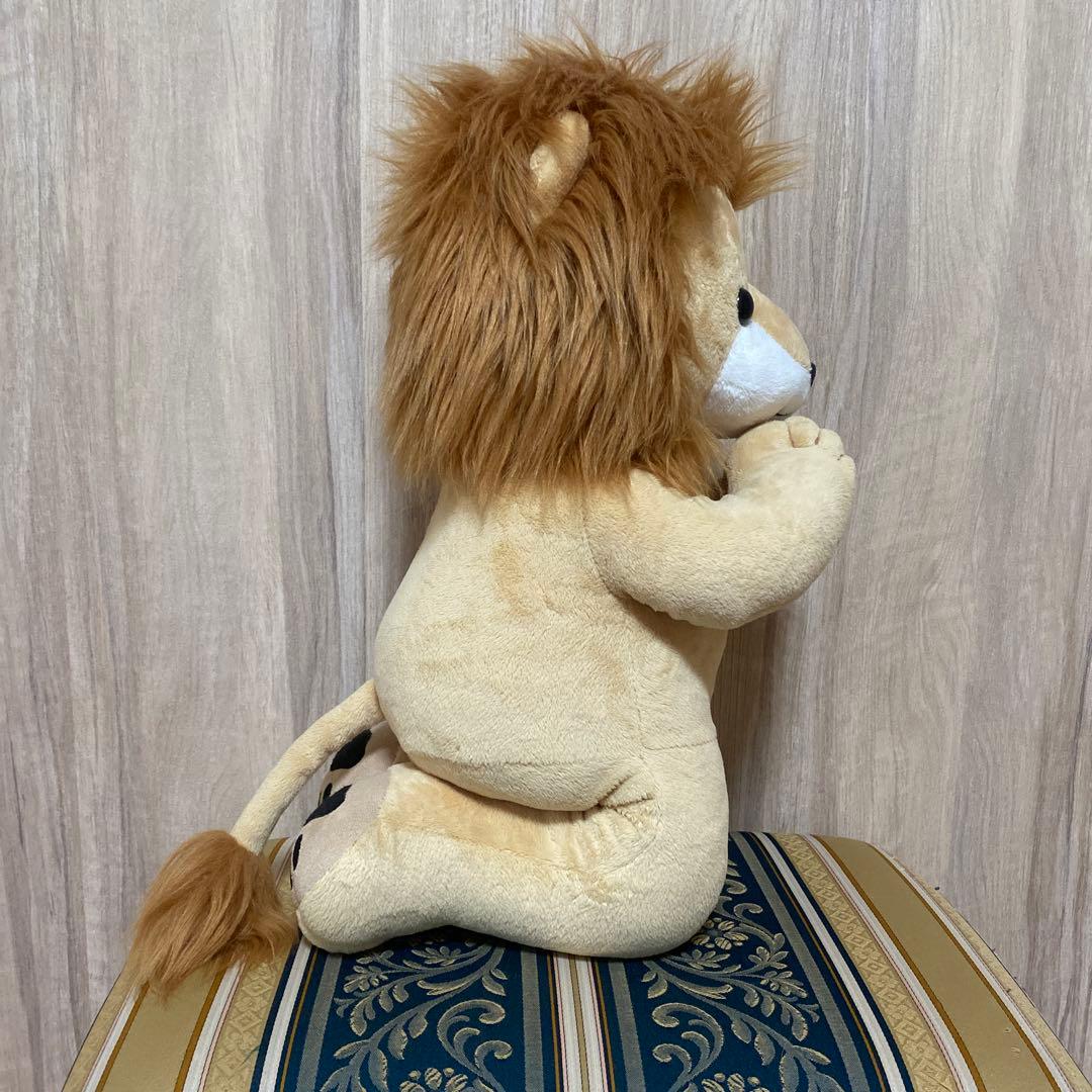 お祈りライオン　ぬいぐるみ