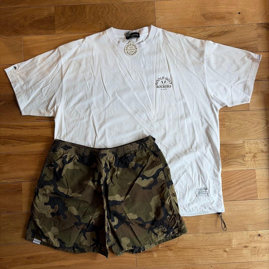 Goold Golf Rockers Tシャツ＆ショートパンツセット XL