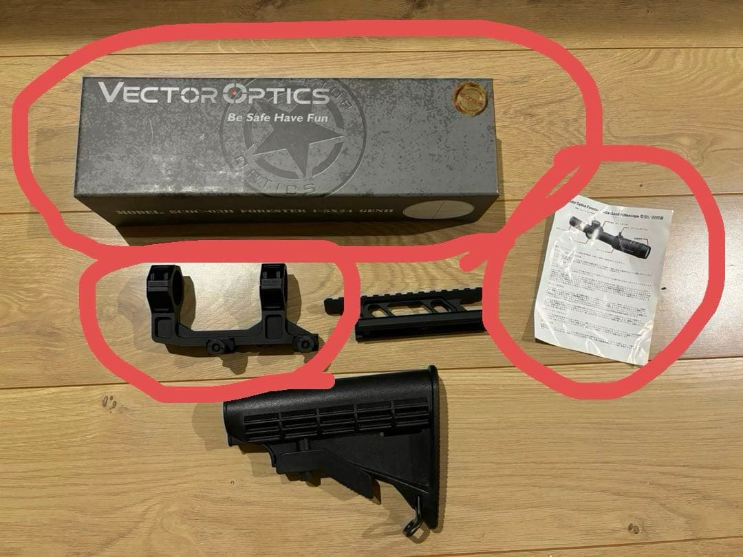 ・VECTOR OPTICS Forester 1-5×24 Gen II ほか