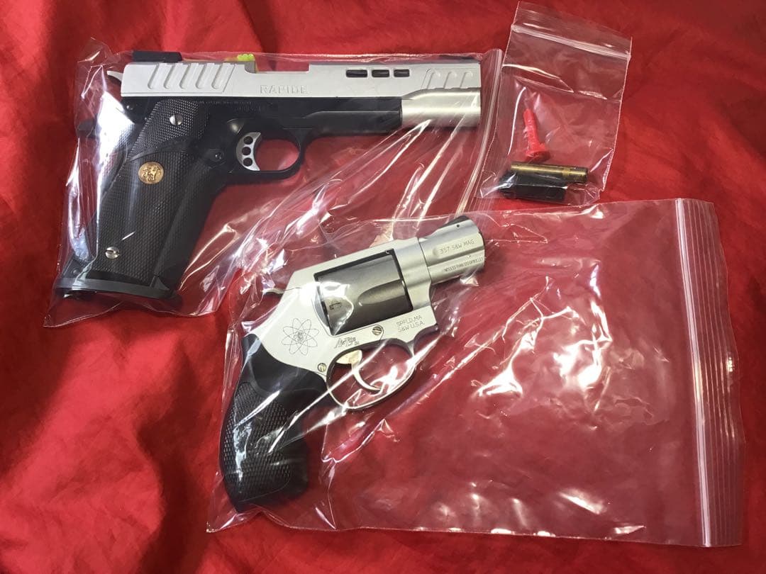 東京マルイ製・タナカ製　1911とM360セット　ジャンク品