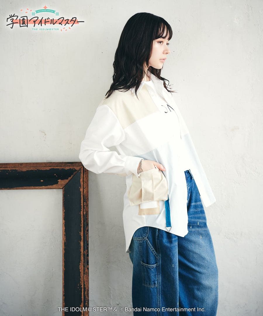 学園アイドルマスターx gladgarb 月村手毬モチーフシャツ　Lサイズ