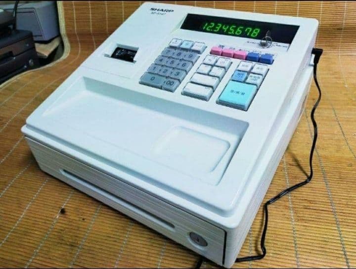 シャープレジスター　XE-A147　PC連携売上管理フル設定無料　742222