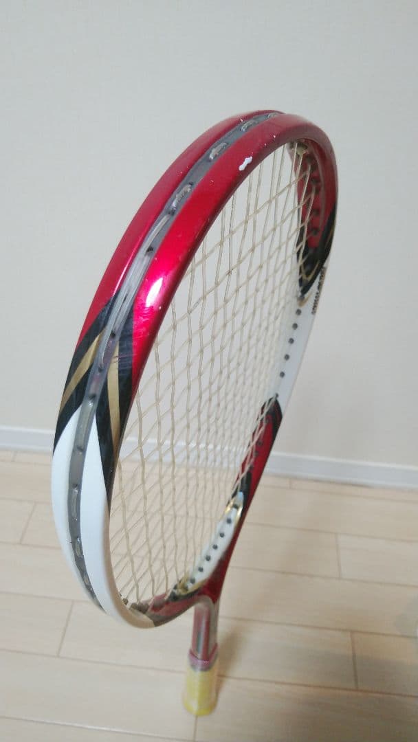 MIZUNO　xyst zz 　赤 金 レッド ゴールド　ソフトテニス