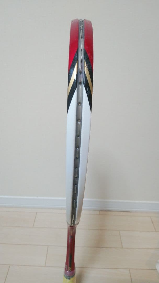 MIZUNO　xyst zz 　赤 金 レッド ゴールド　ソフトテニス