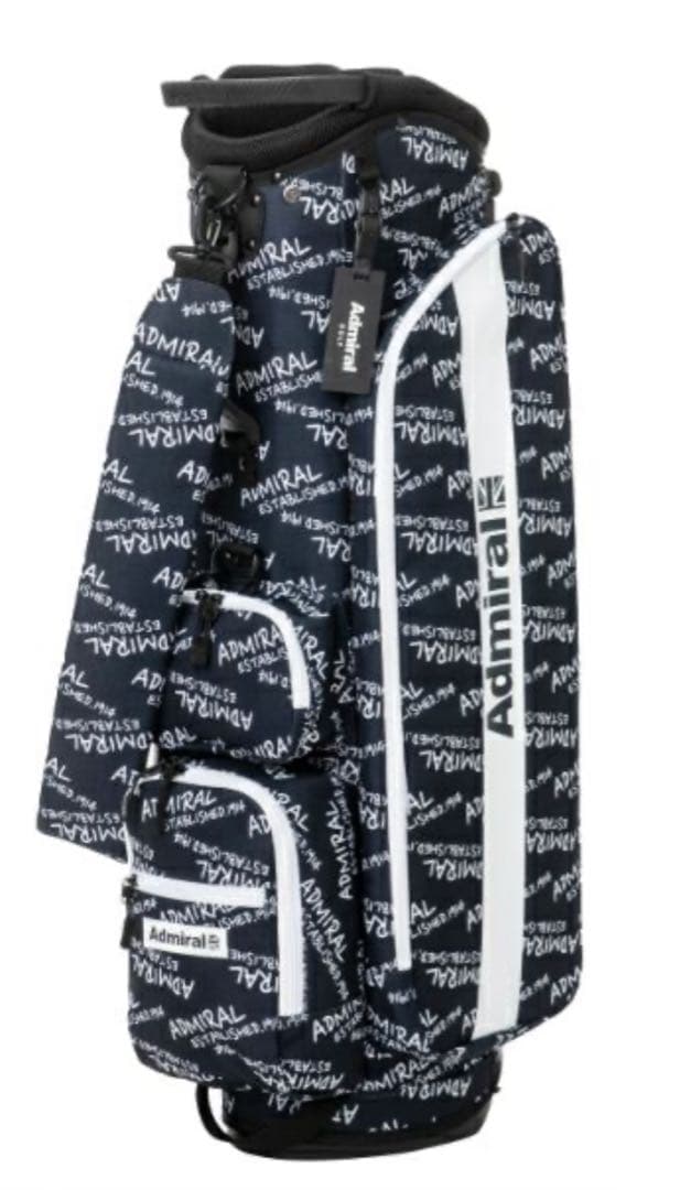 Admiral ゴルフバッグ 紺色 未使用