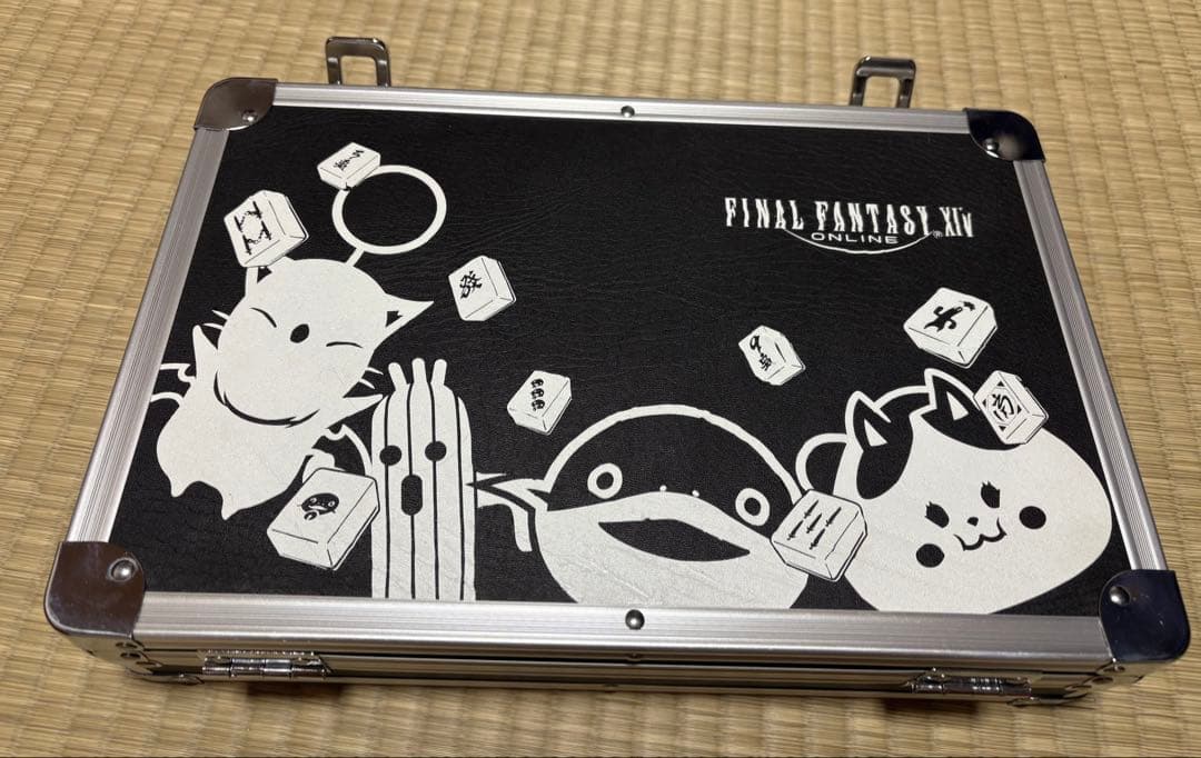 FINAL FANTASY XIV ドマ式麻雀牌セットと手打ち麻雀マット