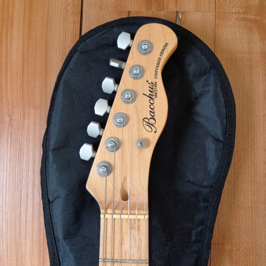 Bacchus　テレキャス ディマジオPU、ロックペグ、ブリッジ等グレードアップ