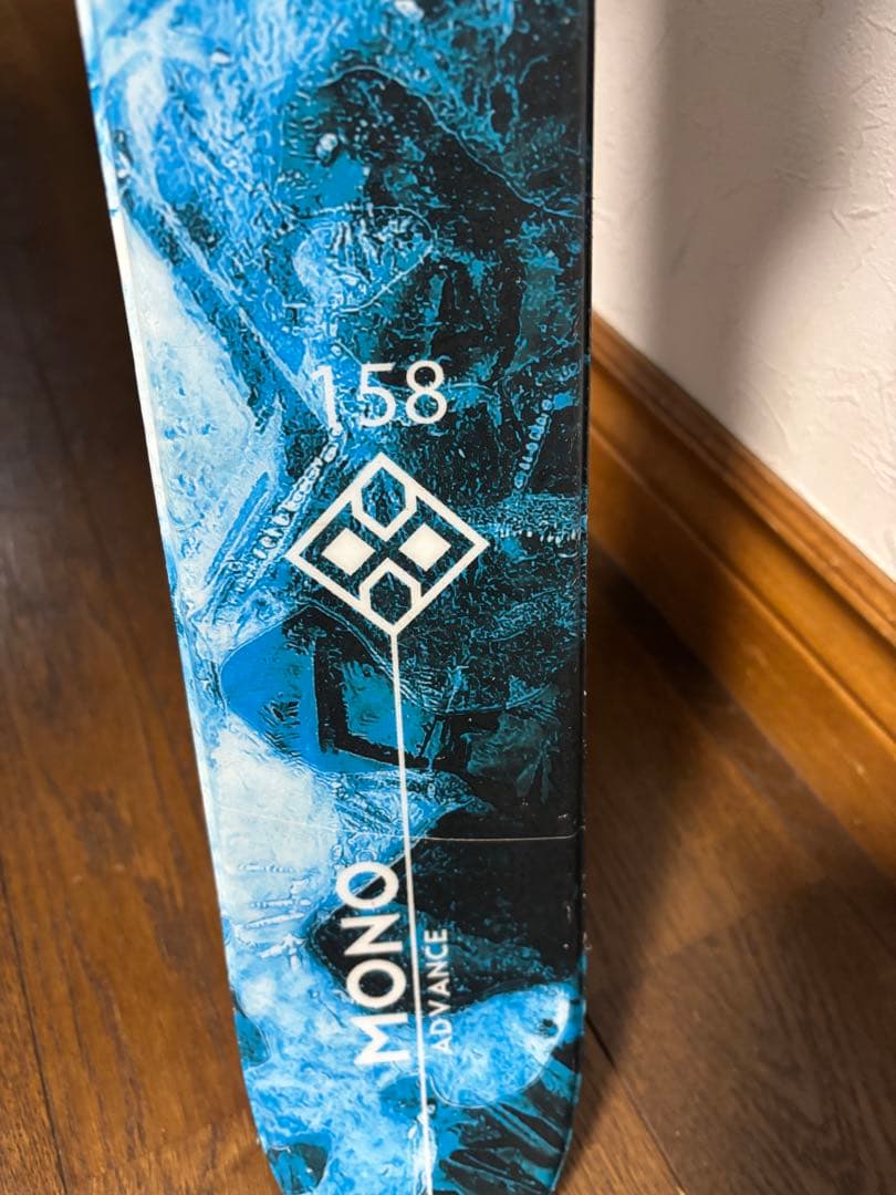 ZUMA MONO ADVANCEスキー板ツインチップ158