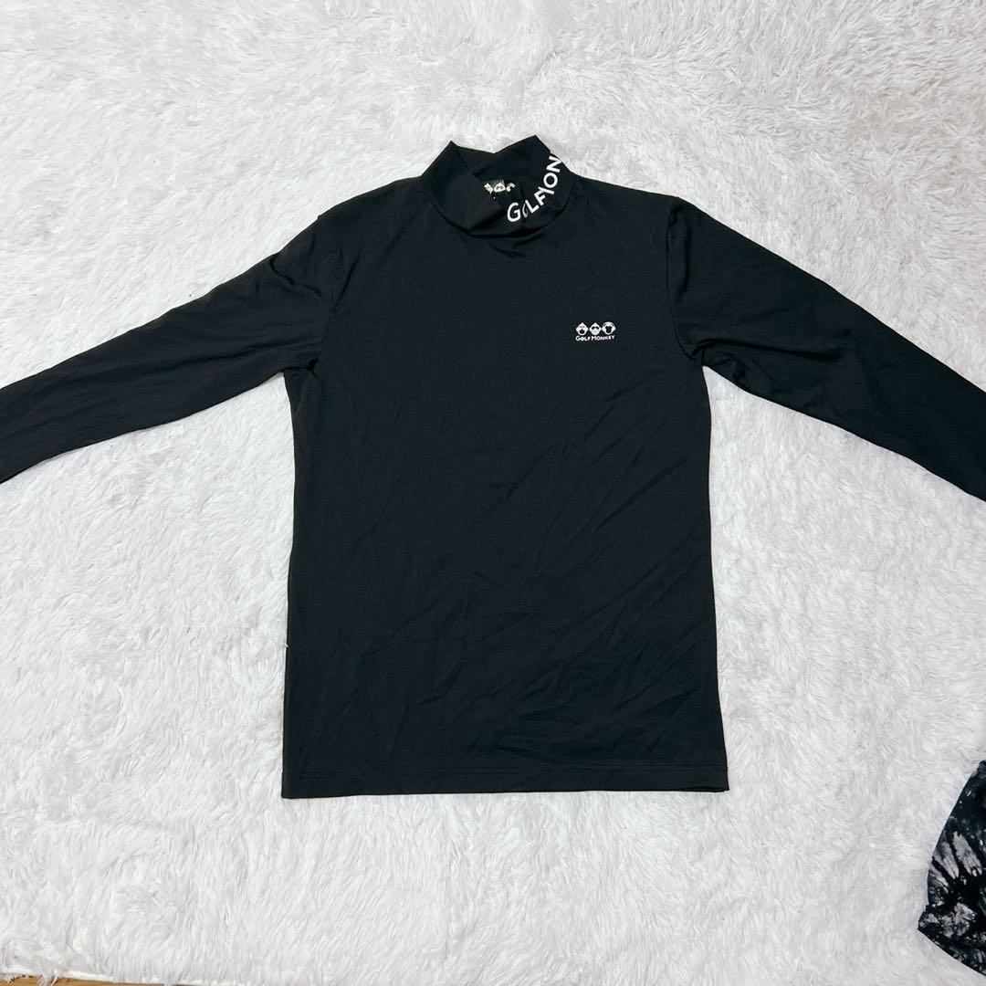 ゴルフモンキー Mサイズ セット売り Tシャツ 長袖 ポロシャツ ブラック