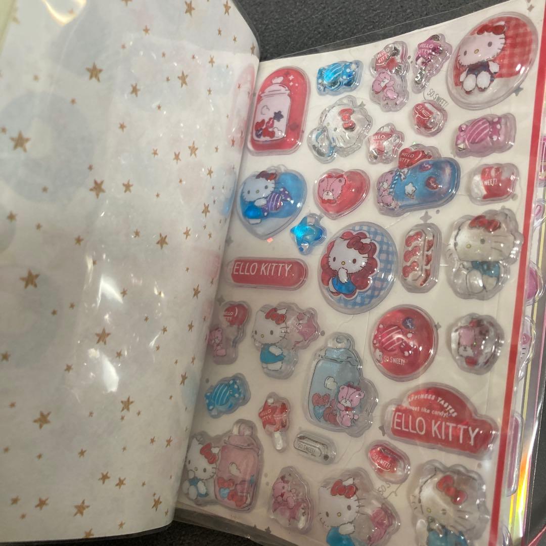 ハローキティ シール帳 完成品